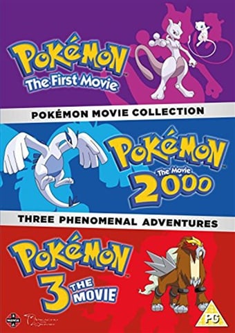 Pokemon Movie 1-3 Collection (PG) 3 Disc - CeX (UK): - Buy, Sell